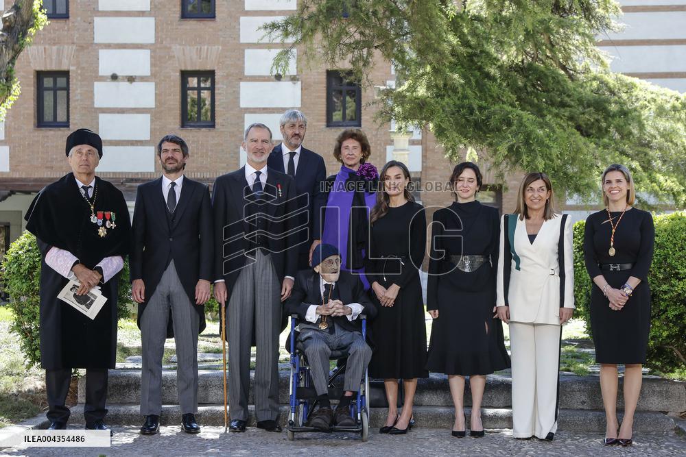 King and Queen of Spain Present Cervantes Award - Spain