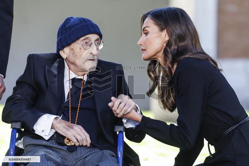 King and Queen of Spain Present Cervantes Award - Spain