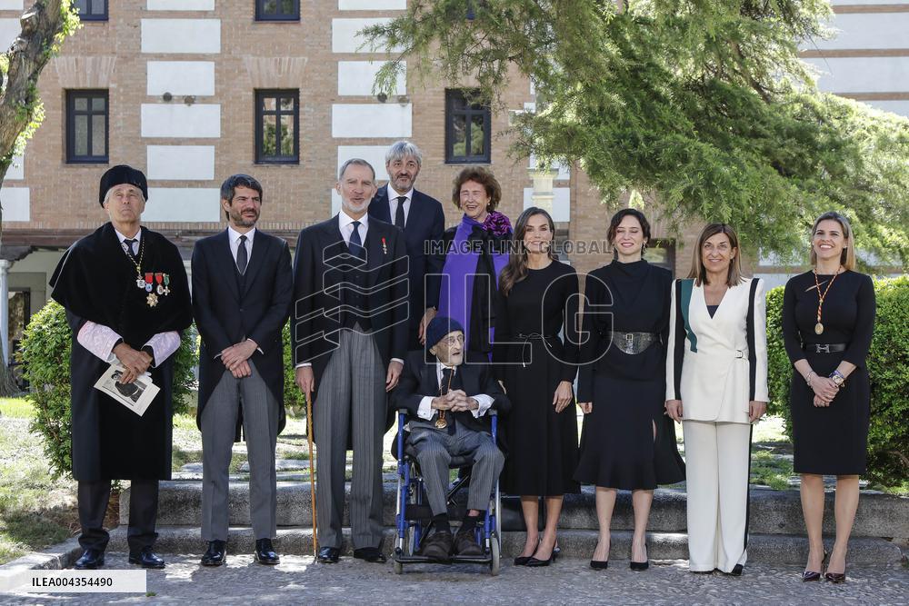 King and Queen of Spain Present Cervantes Award - Spain