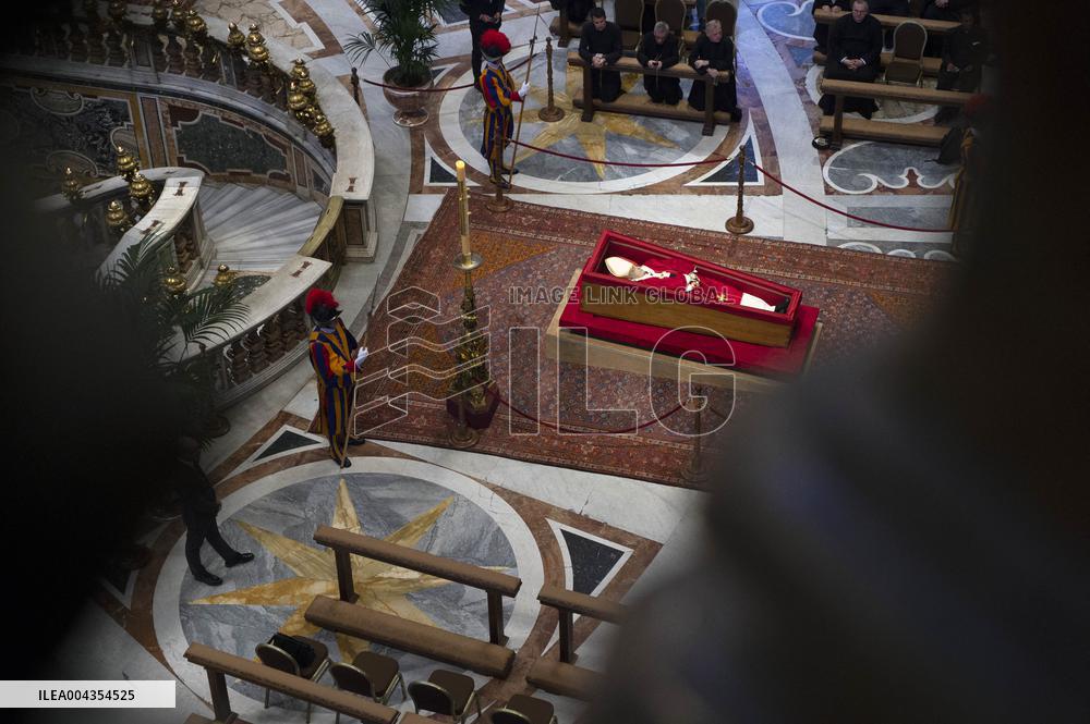 Body of Pope Francis on Display in St Peter s Basilica - Vatican