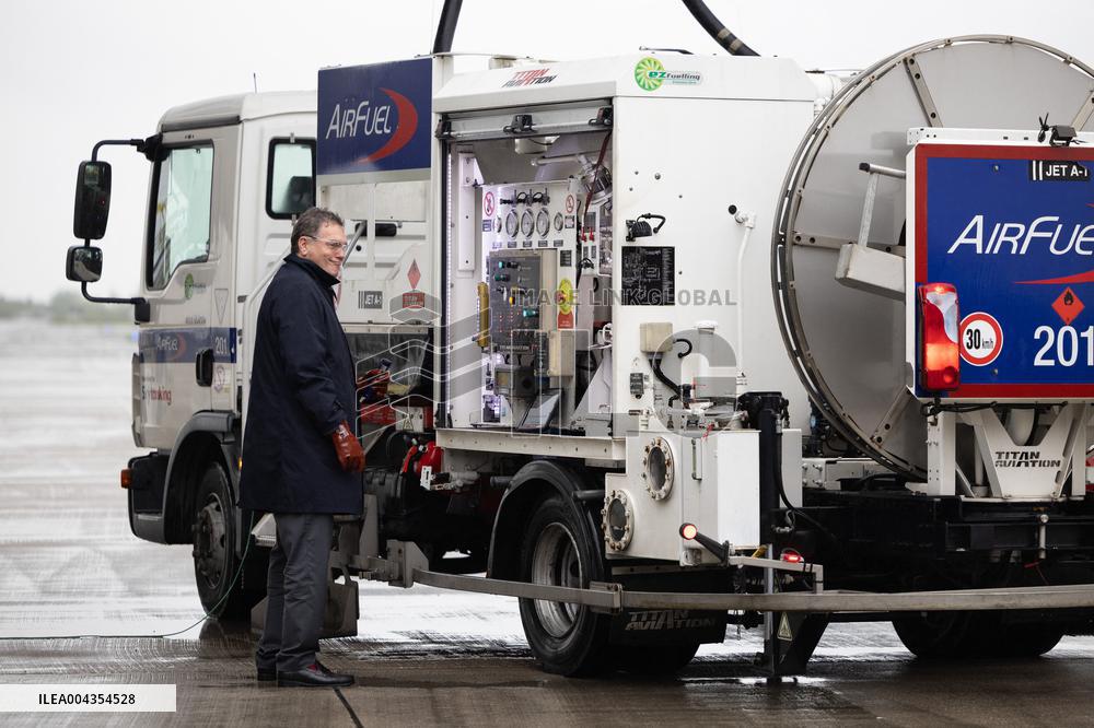 Visit to Charles de Gaulle Airport about the decarbonisation of the aviation sector - Roissy-en-France