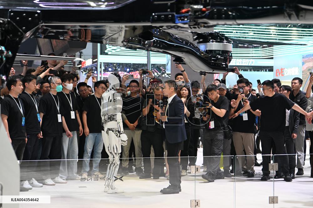 Xpeng Motors Booth at 2025 Shanghai Auto Show