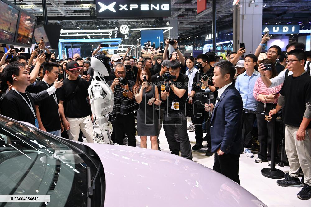 Xpeng Motors Booth at 2025 Shanghai Auto Show
