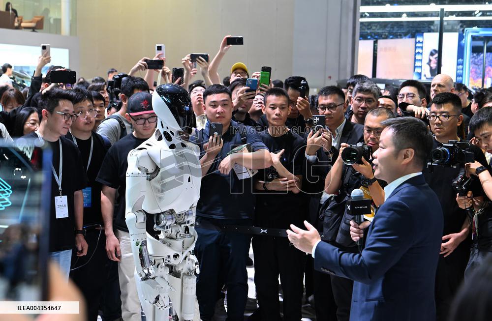 Xpeng Motors Booth at 2025 Shanghai Auto Show