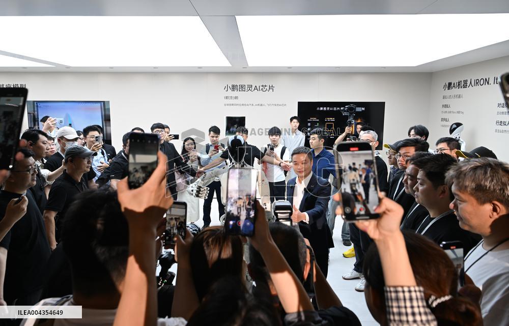 Xpeng Motors Booth at 2025 Shanghai Auto Show