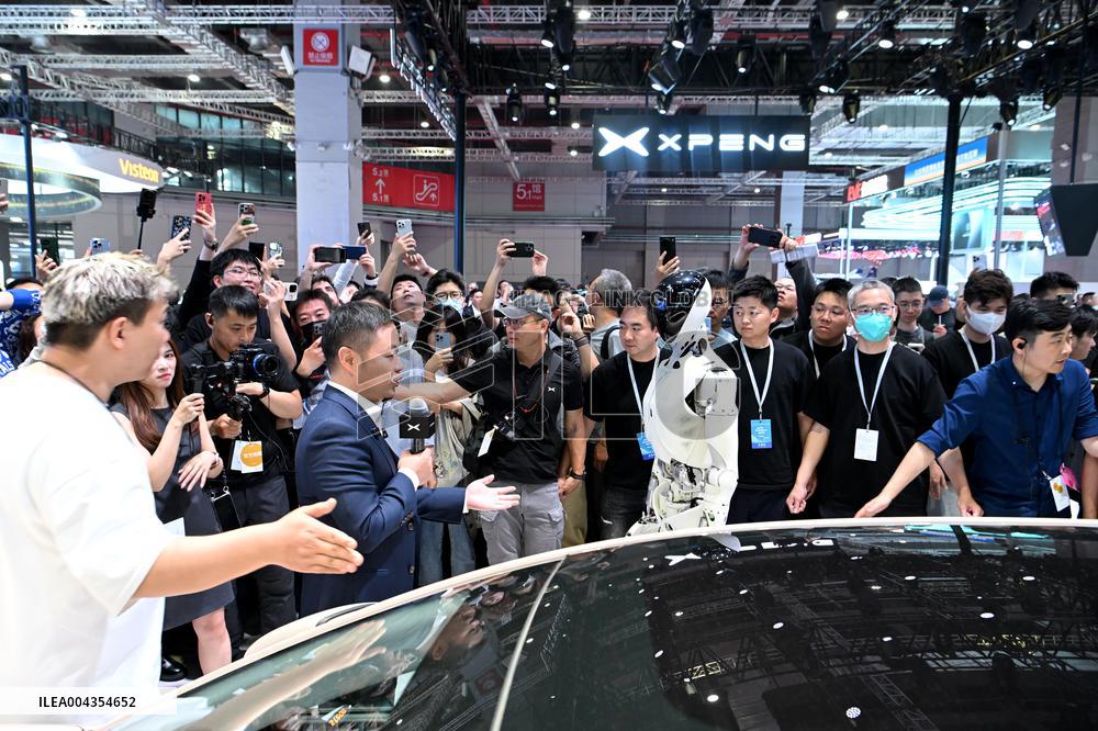 Xpeng Motors Booth at 2025 Shanghai Auto Show