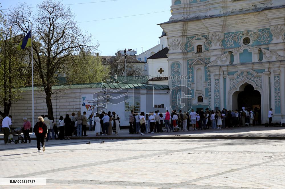 Celebration of Easter at St. Sophia of Kyiv