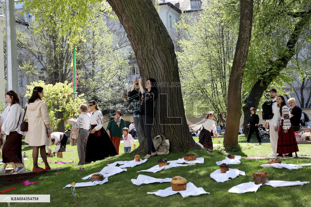 Celebration of Easter at St. Sophia of Kyiv