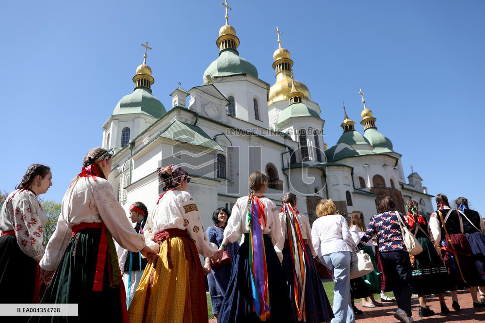 Celebration of Easter at St. Sophia of Kyiv