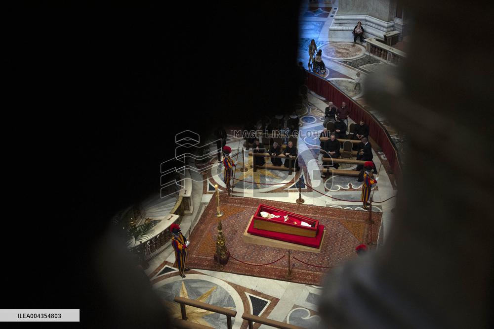 Body of Pope Francis on Display in St Peter s Basilica - Vatican