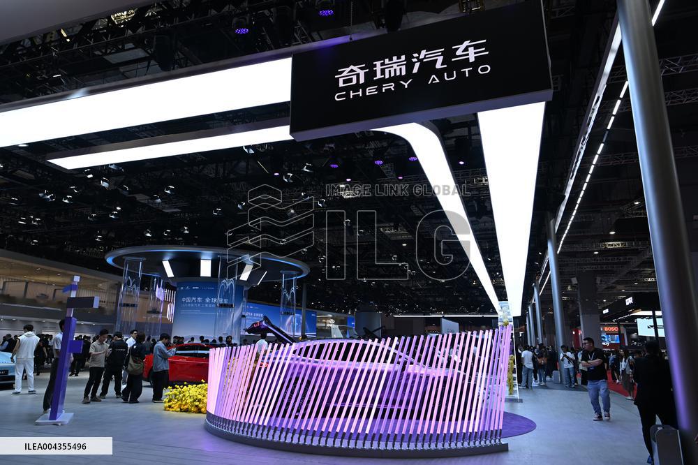 Chery Booth at 2025 Auto Show in Shanghai