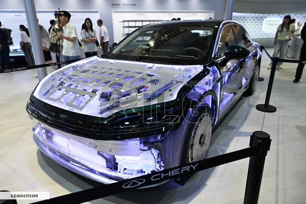 Chery Booth at 2025 Auto Show in Shanghai