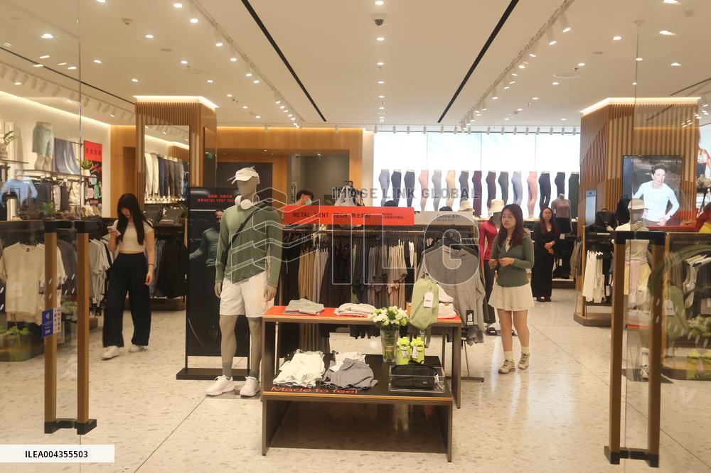 Lululemon Store in Shanghai
