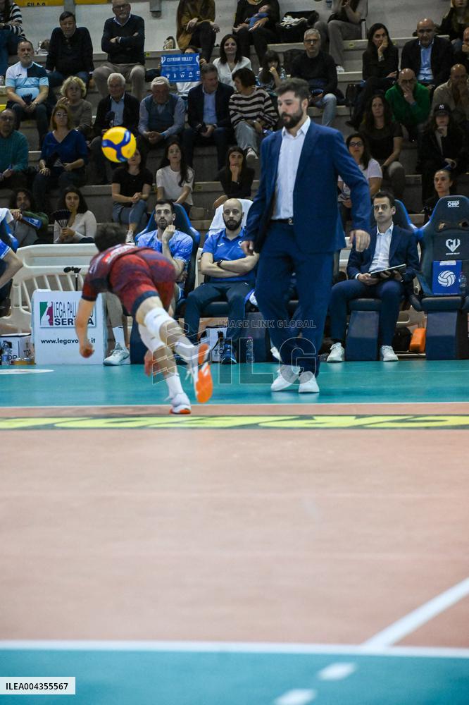 VOLLEY - Superlega Serie A - Playoff 5° Posto - Cisterna Volley vs Sonepar Padova 2-2.. (31-29, 22-25, 25-21, 24-26 ..)
