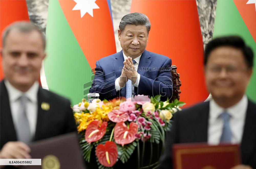 China, Azerbaijan leaders' meeting