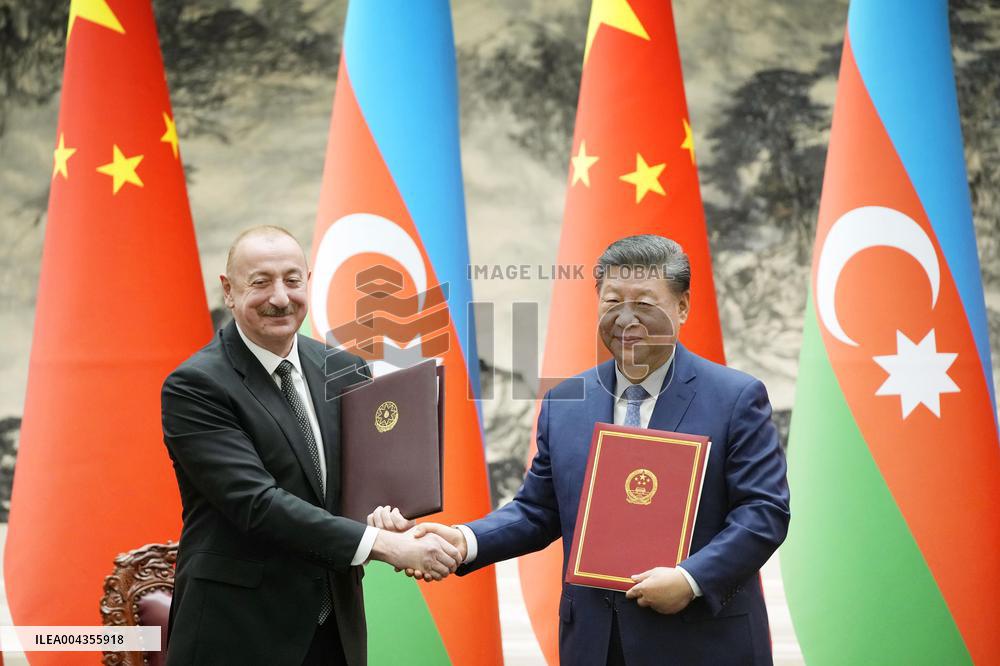 China, Azerbaijan leaders' meeting