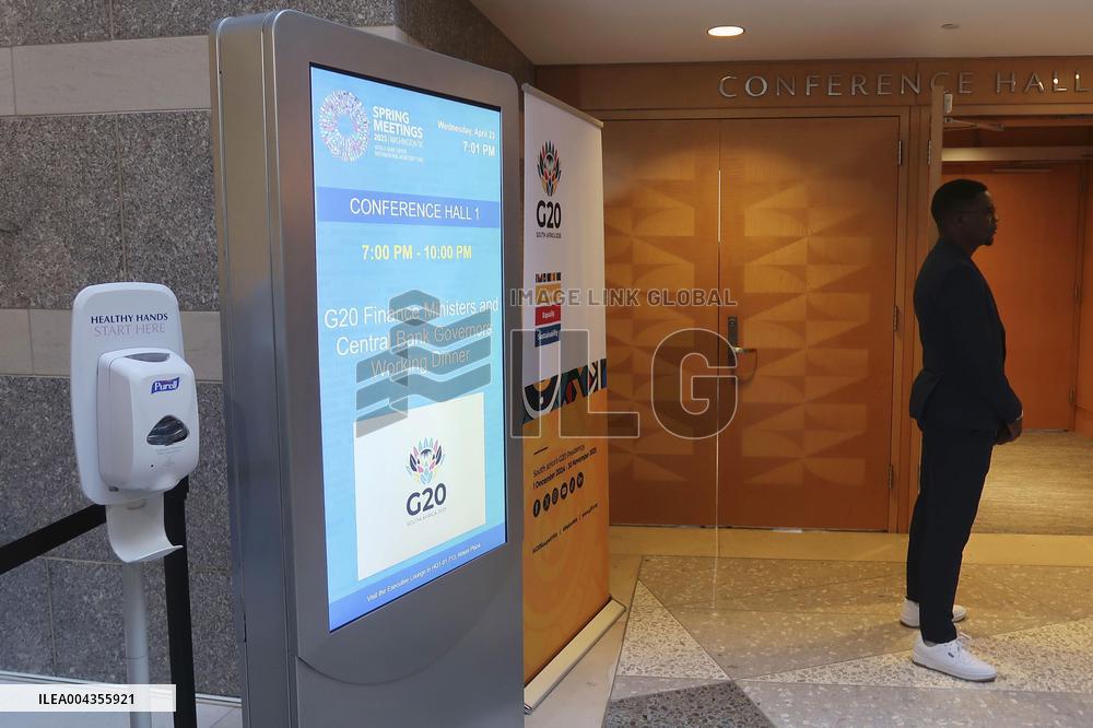 G20 finance chiefs' meeting in Washington