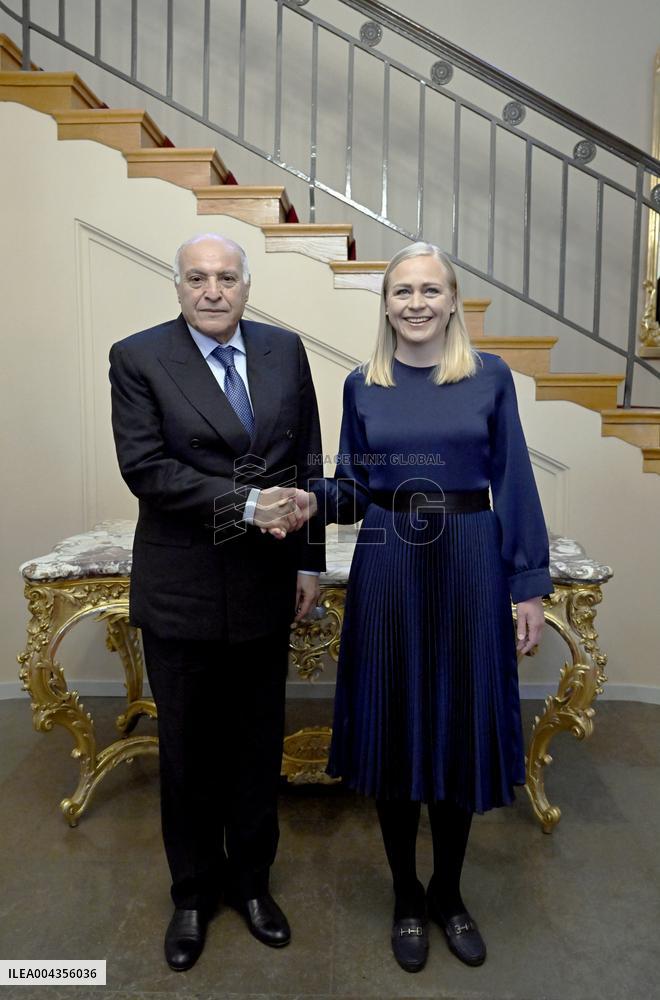 Algerian Foreign Minister Ahmed Attaf to meet Foreign Minister Elina Valtonen of Finland