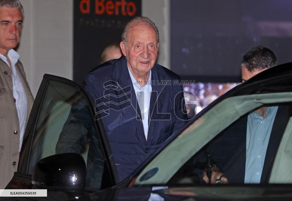 Juan Carlos and Pedro Campos Dinner - Sanxenxo