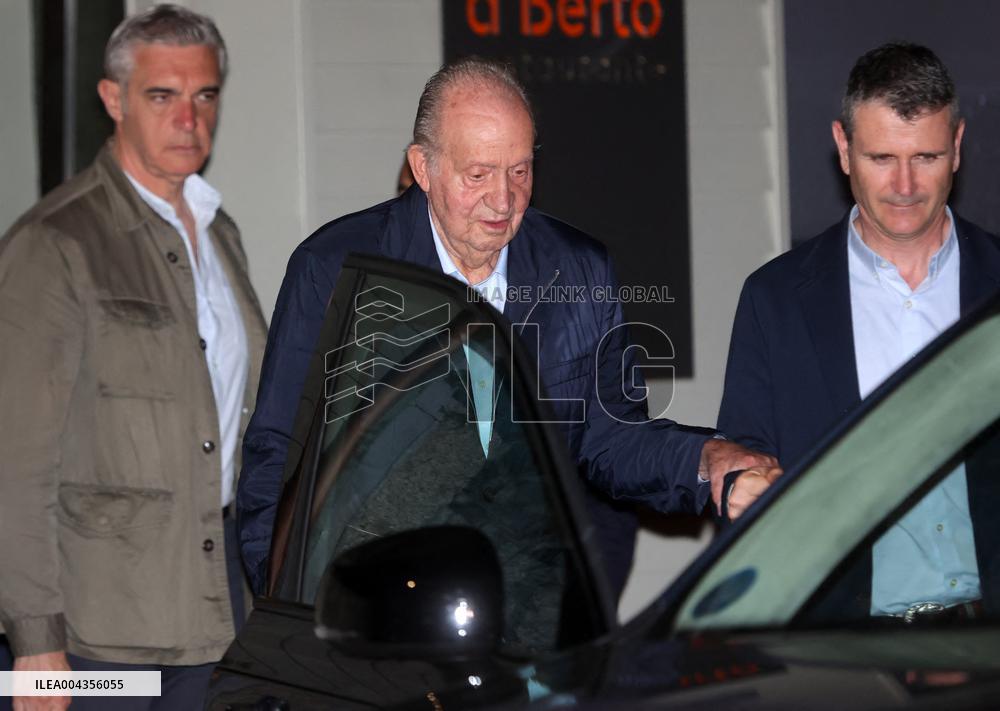 Juan Carlos and Pedro Campos Dinner - Sanxenxo