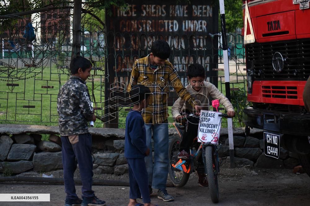 Protest After Pahalgam Massacre Where Least 26 Killed - India