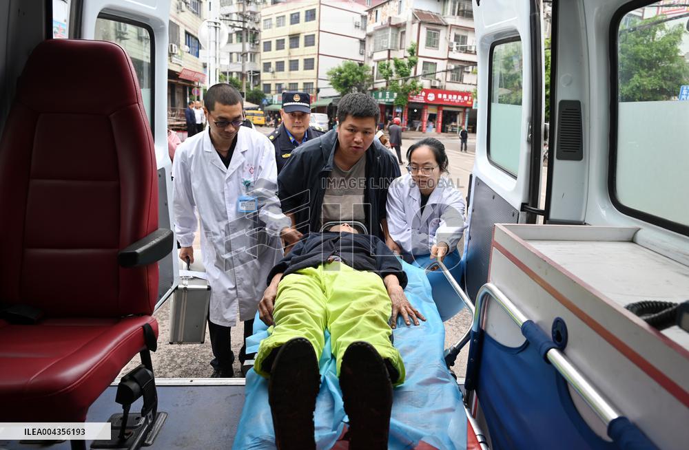 Mountain Flood Disaster Prevention Drill in Neijiang