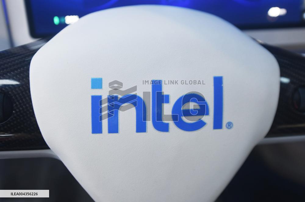 Intel Booth at the 2025 Shanghai Auto Show