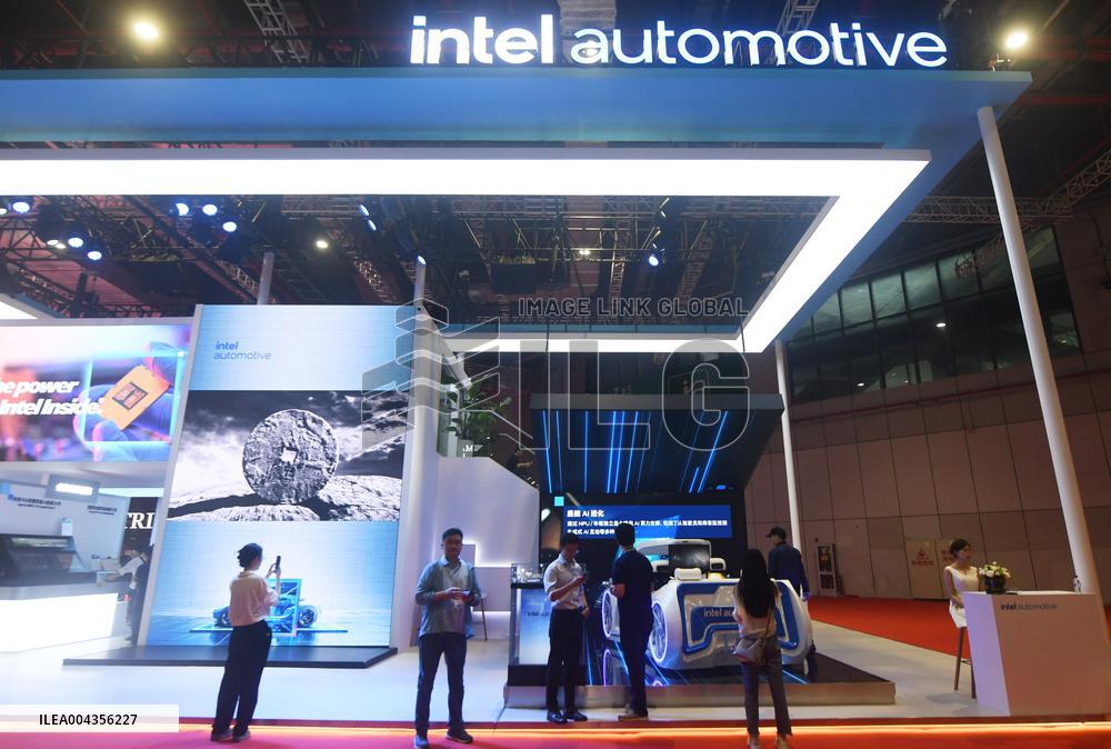 Intel Booth at the 2025 Shanghai Auto Show