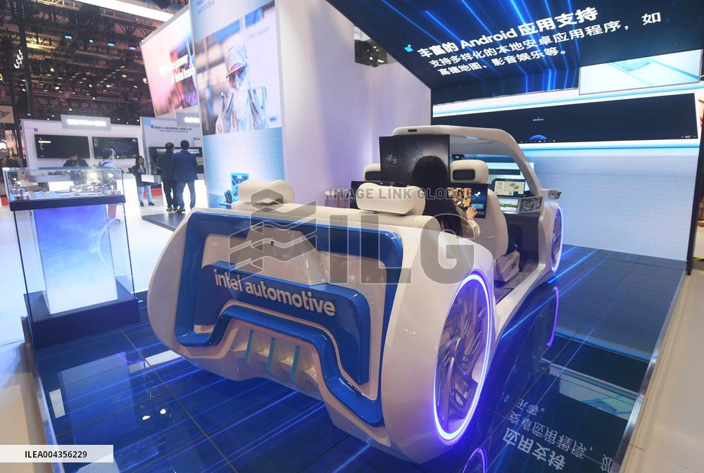 Intel Booth at the 2025 Shanghai Auto Show