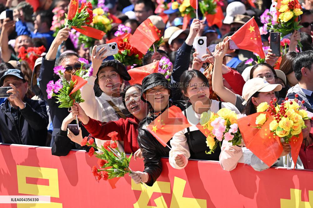 Send-Off Ceremony for Shenzhou-20 Astronauts - China