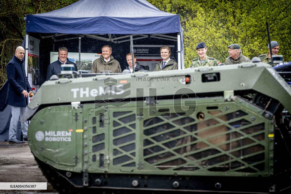 King Willem-Alexander Visits Armed Forces - Netherlands