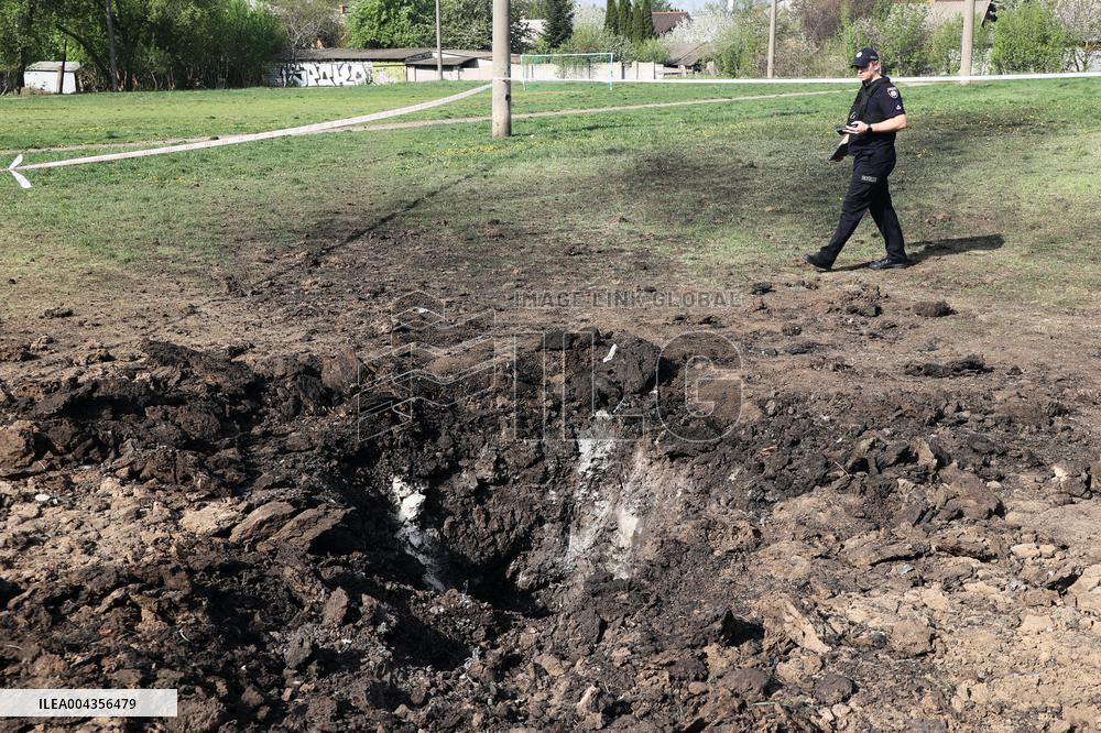 Russia strikes densely populated residential area in Kharkiv