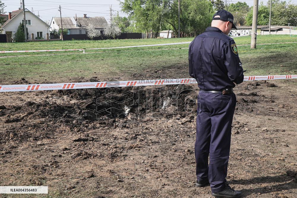 Russia strikes densely populated residential area in Kharkiv