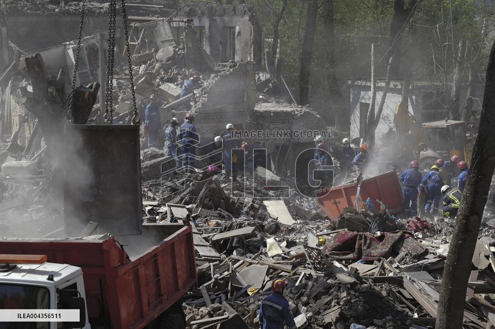 Russian attacks on Kyiv