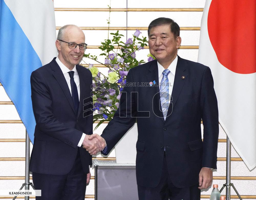 Luxembourg PM in Japan