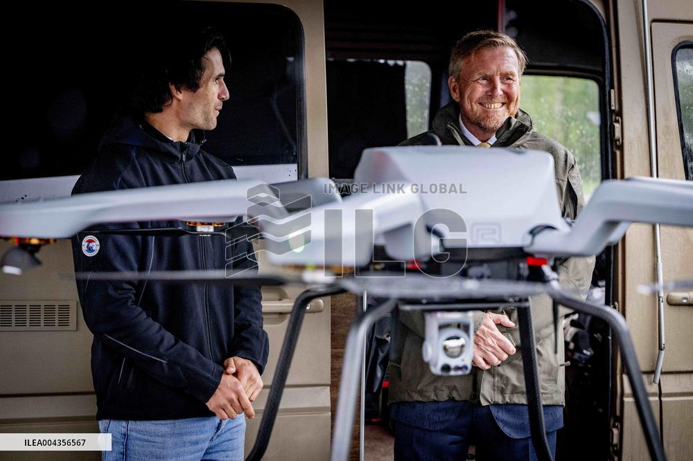 King Willem-Alexander Visits Armed Forces - Netherlands