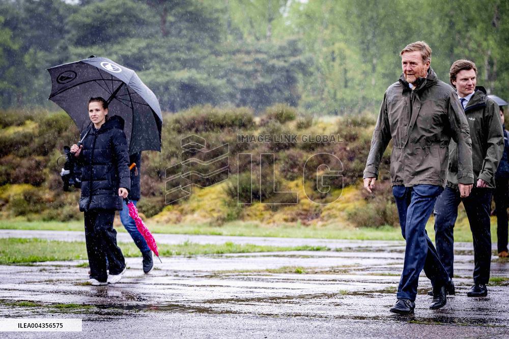 King Willem-Alexander Visits Armed Forces - Netherlands