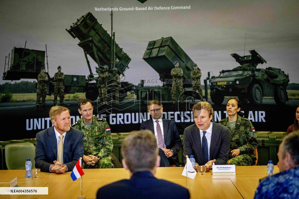 King Willem-Alexander Visits Armed Forces - Netherlands