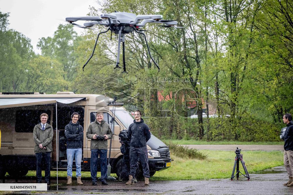 King Willem-Alexander Visits Armed Forces - Netherlands