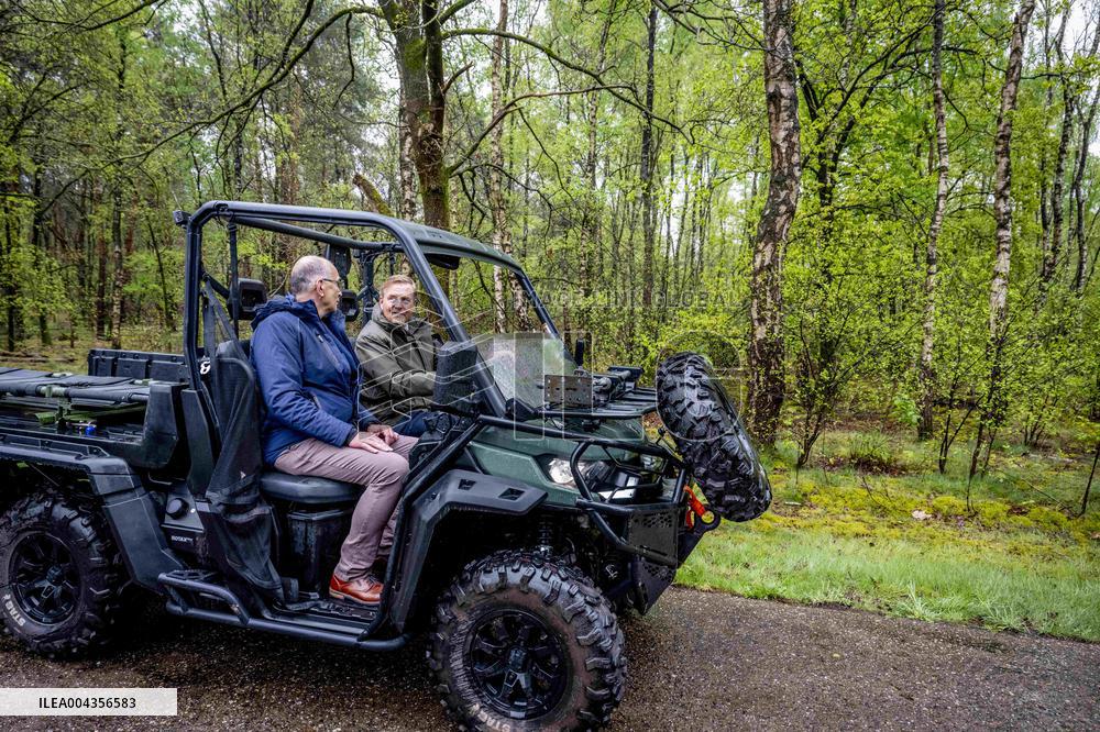 King Willem-Alexander Visits Armed Forces - Netherlands