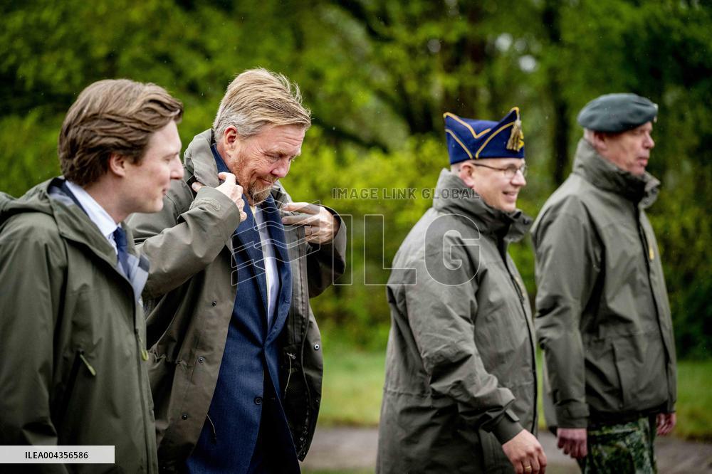 King Willem-Alexander Visits Armed Forces - Netherlands