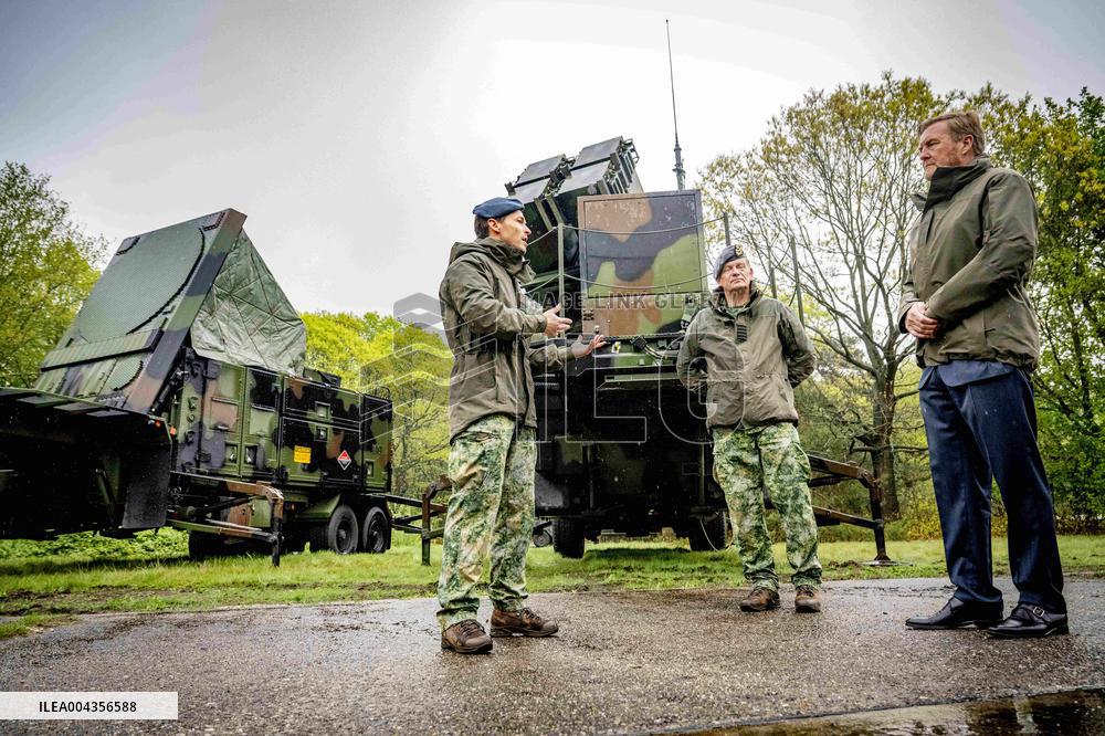 King Willem-Alexander Visits Armed Forces - Netherlands