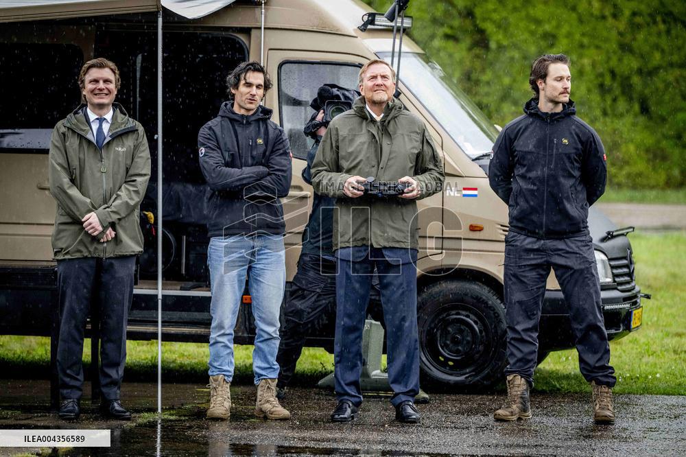 King Willem-Alexander Visits Armed Forces - Netherlands