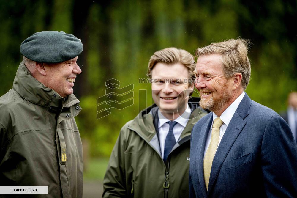 King Willem-Alexander Visits Armed Forces - Netherlands