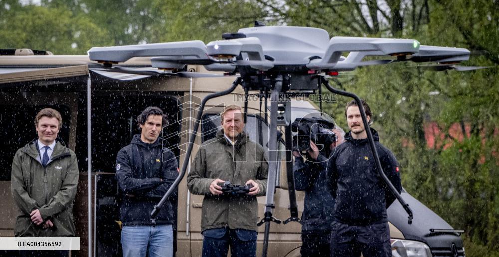 King Willem-Alexander Visits Armed Forces - Netherlands