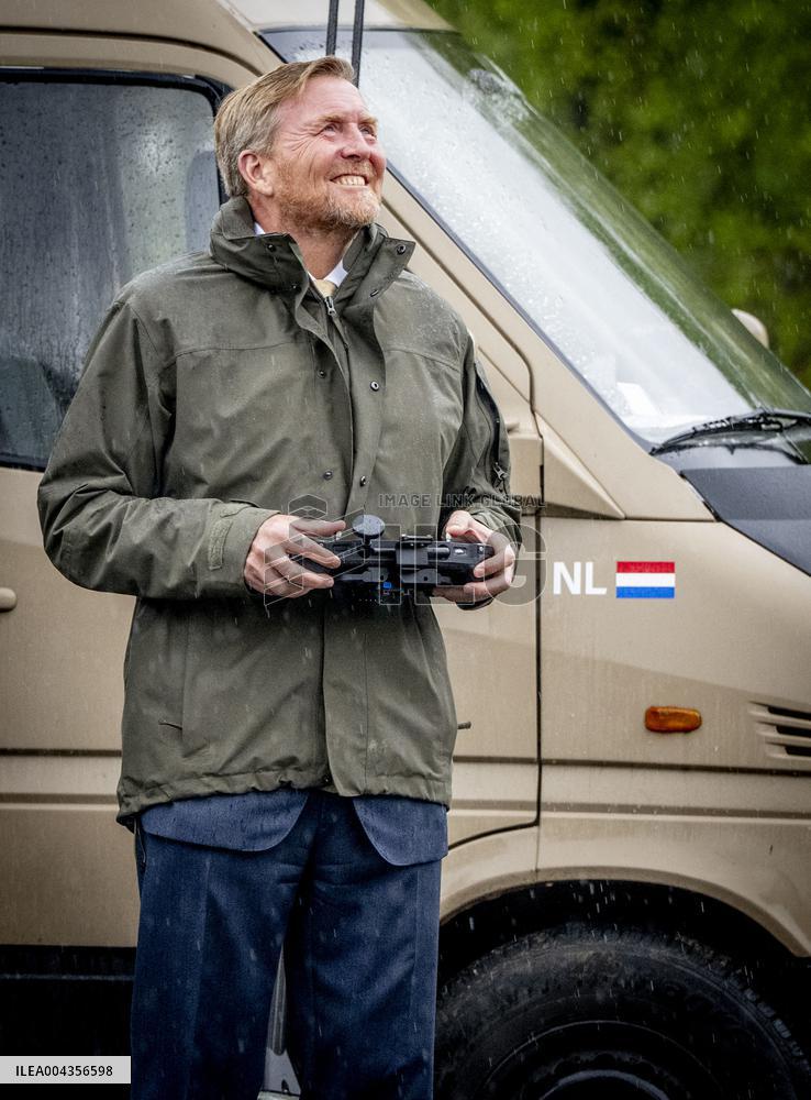 King Willem-Alexander Visits Armed Forces - Netherlands