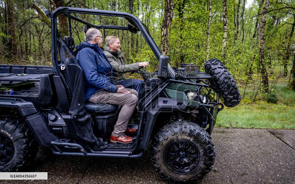 King Willem-Alexander Visits Armed Forces - Netherlands