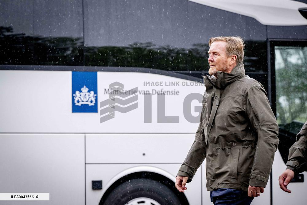 King Willem-Alexander Visits Armed Forces - Netherlands