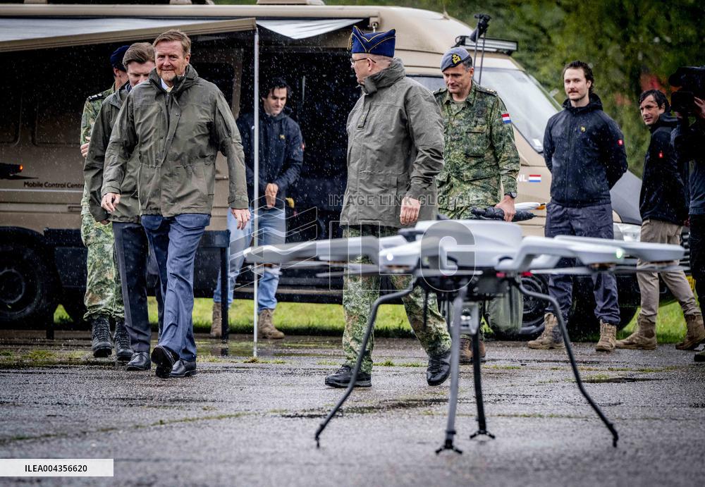 King Willem-Alexander Visits Armed Forces - Netherlands