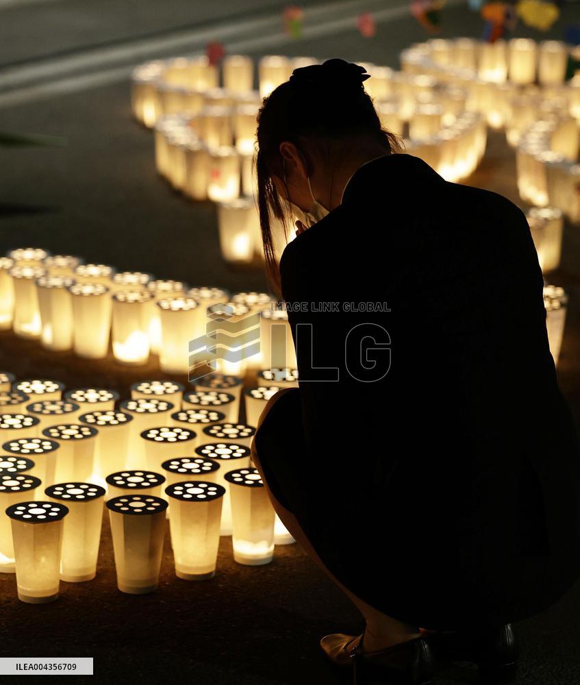 20th anniversary of train derailment in western Japan